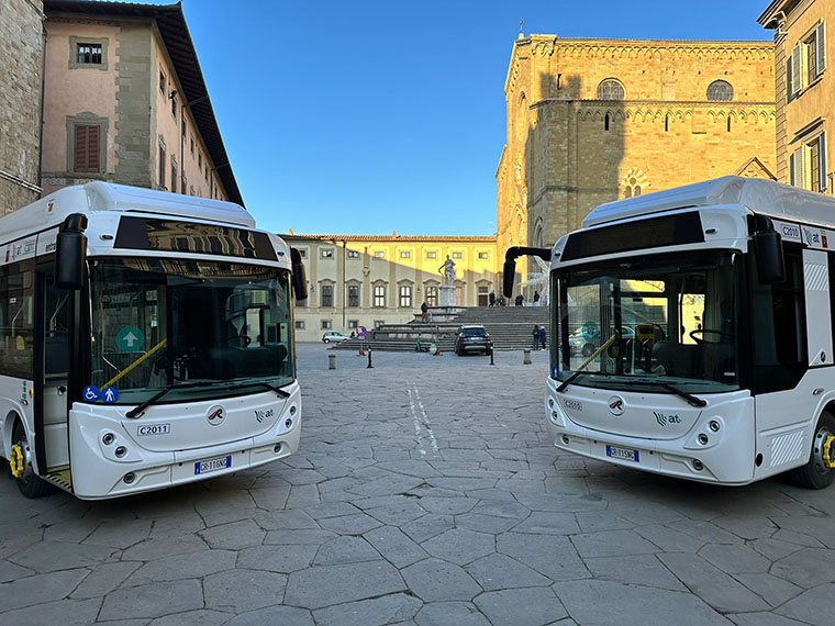 Oggi ad Arezzo la presentazione dei mezzi costruiti dalla Rampini